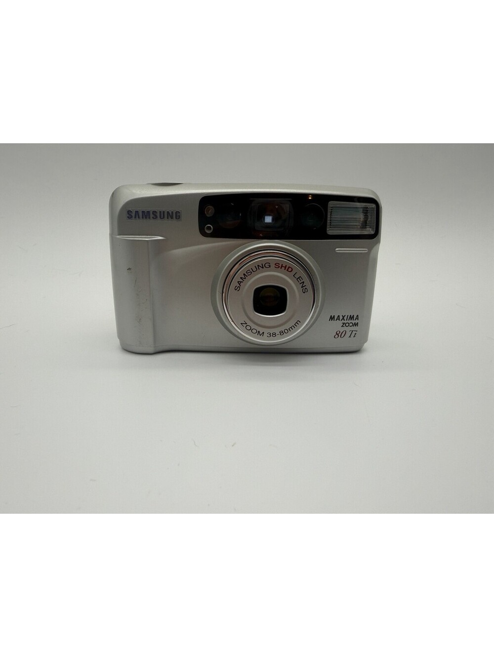 (E) Samsung Maxima Zoom 80TI Camera - Point & Shoot 35mm 8-80mm Lens TESTED